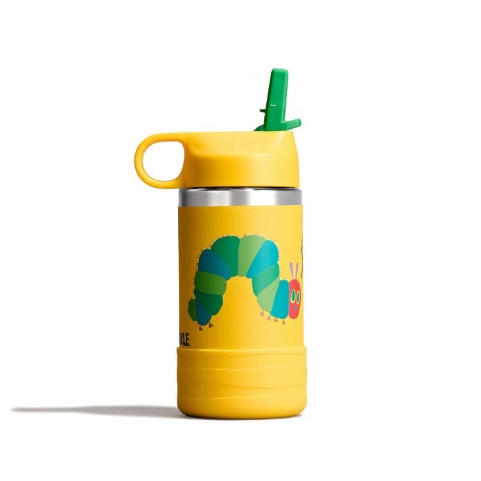 kids-12-oz-bottle-world-of-eric-carletm-d5 le26-w12-1000-kids-12-oz-wide-straw-cap-and-boot-yellow-caterpillar-straight-sideview_1.jpg