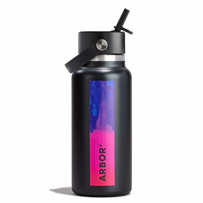 32-oz-wide-mouth-hydro-flask-x-arbor-b2 le26-w32-1008-32-oz-wide-flex-straw-bottle-arbor-rain-straight-back_1.jpg